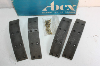 JEU DE GARNITURES DE FREIN AR ABEX M3244...FORD TALBOT SUNBEAM TRIUMPH