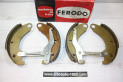 JEU DE MACHOIRES DE FREINS AV Ø 200MM FERODO 110451B...2CV AMI 6 DYANE 4
