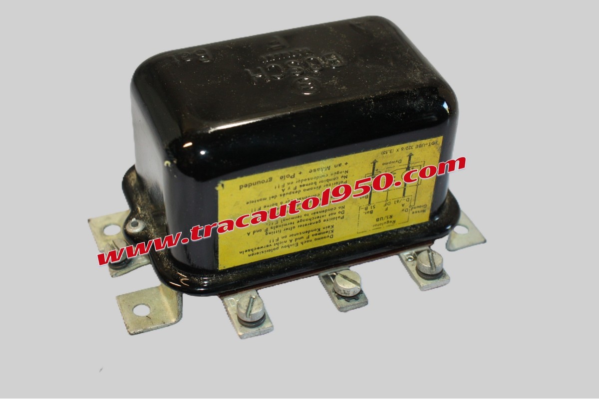 REGULATEUR BOSCH 6V RS/UB 160/6/1 MASSE POSITIVE...AUTOS ANCIENNES FORD USA LUCAS GB