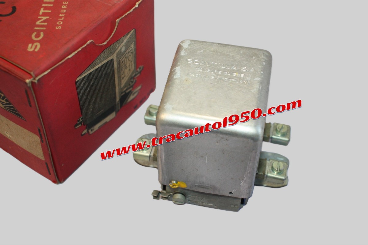 REGULATEUR SCINTILLA 6V TYPE XCE 4a 220W POUR DYNAMOS...AUTOS ANCIENNES