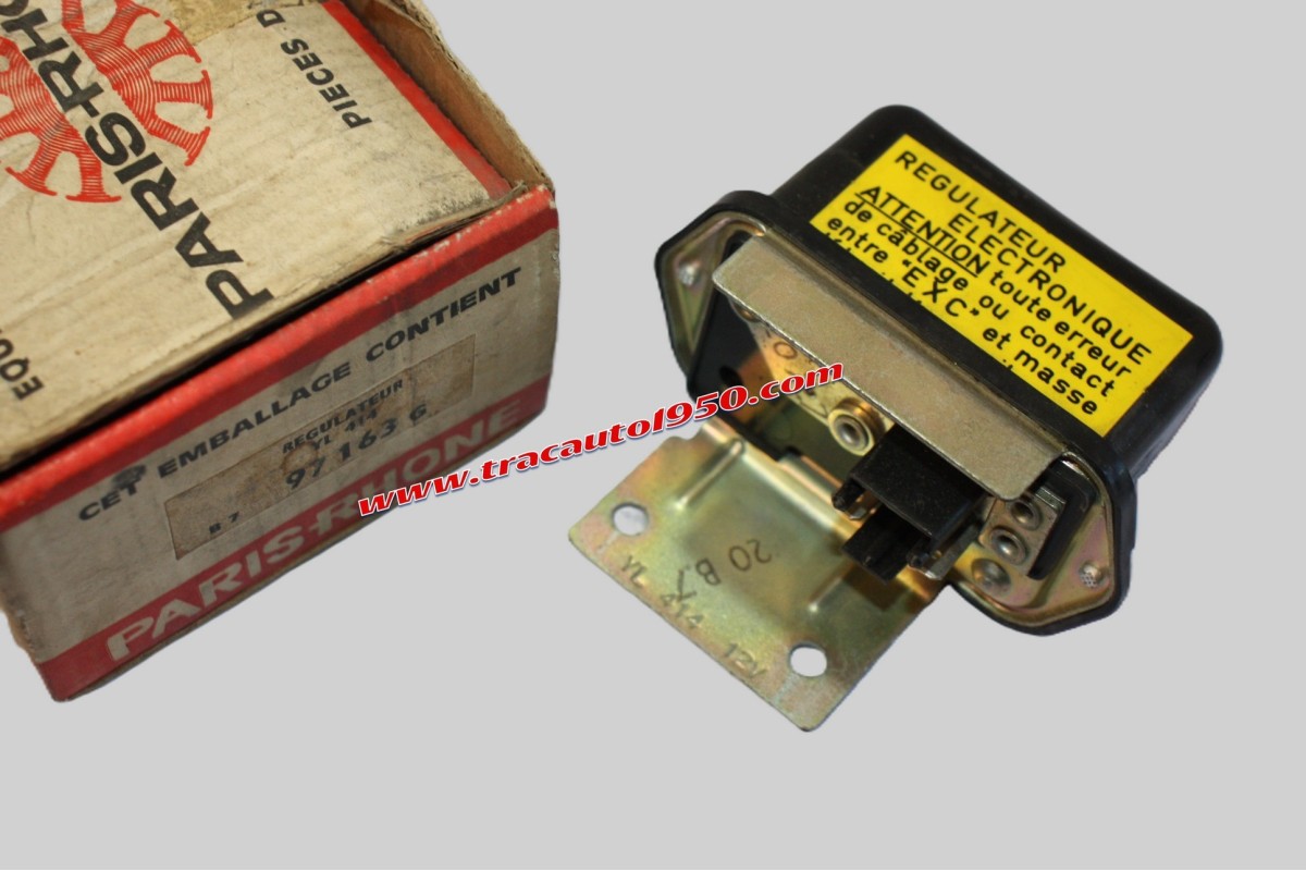 REGULATEUR 14v PARIS-RHONE YL 414 pour ALTERNATEURS type A13R...CIT...
