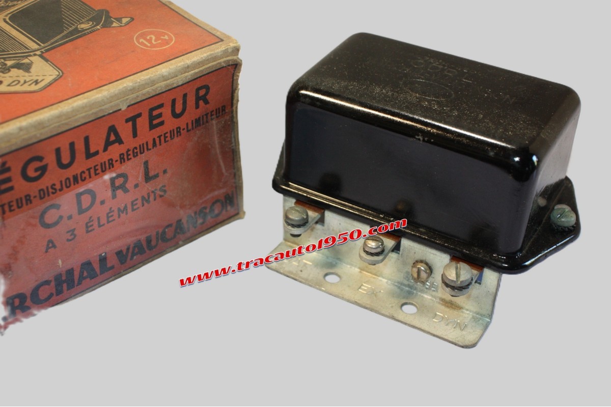 REGULATEUR MARCHAL VAUCANCON 12V CDRL 121...DELAHAYE UNIC CITROEN