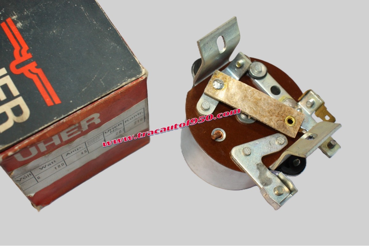 Fischer Parasurtenseur Gauche 6 V 3 W Pour Dynamo – Protection Contre Surtensions – Réf. 85414
