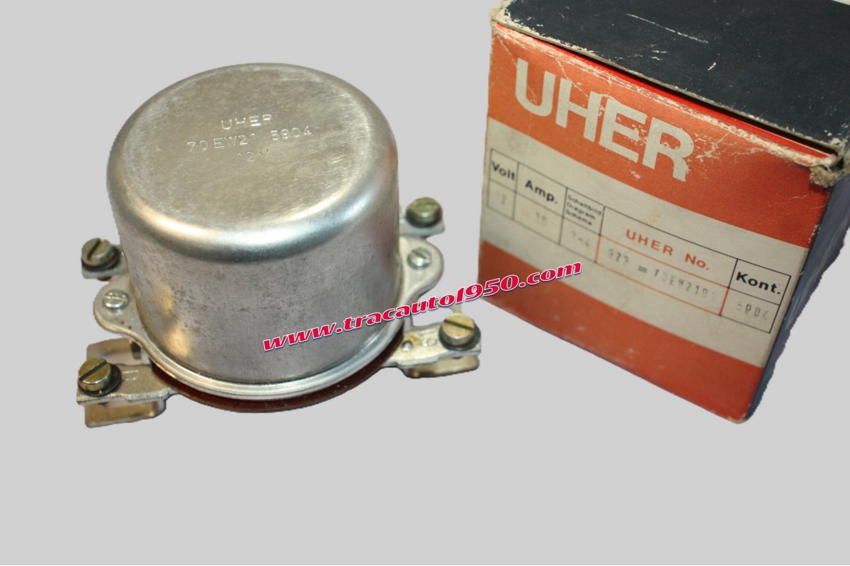 REGULATEUR UHER 12V 09.323 11AMP  POUR DYNAMOS...TRACTEURS DIVERS