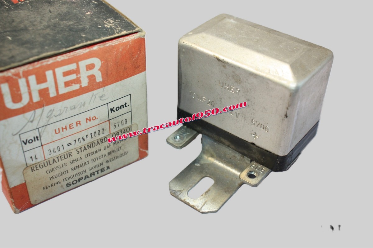 REGULATEUR UHER Type STANDARD 14V...RENAULT CITROEN PEUGEOT SIMCA T...