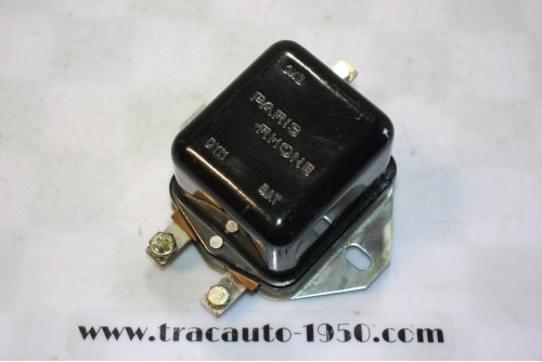 REGULATEUR PARIS RHONE 6V XDA 211 30A POUR DYNAMOS G11R / G11C...RENAULT 4CV DAUPHINE FREGATE ESTAFETTE