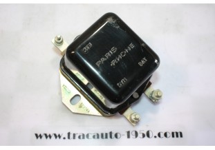 REGULATEUR PARIS RHONE 12V YD 215 14A POUR DYNAMOS G10C 6/8/20...PANHARD DYNA PL17 TRACTEURS DIVERS