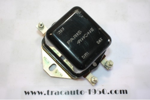REGULATEUR PARIS RHONE 12V YD 215 14A POUR DYNAMOS G10C 6/8/20...PANHARD DYNA PL17 TRACTEURS DIVERS