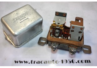 REGULATEUR DUCELLIER 6V 1331 30A POUR DYNAMOS...RENAULT 4CV DAUPHINE FREGATE ESTAFETTE