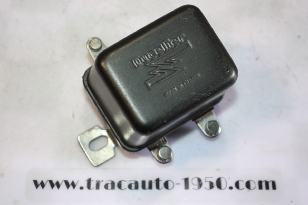 REGULATEUR DUCELLIER 12V 25A 8342A  POUR DYNAMOS 12V...AMI 6 12V DAF PANHARD PEUGEOT RENAULT TRACTEURS
