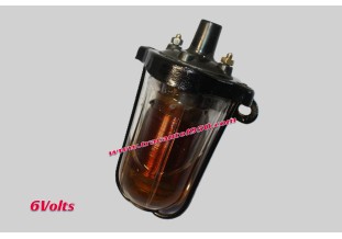 BOBINE D'ALLUMAGE 6V ALFA COLLOMBES S45...CITROEN TRACTION ET DIVERS