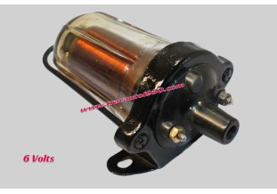 BOBINE D'ALLUMAGE 6V ALFA COLLOMBES S45...CITROEN TRACTION ET DIVERS