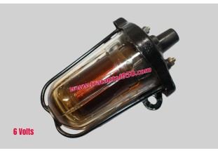 BOBINE D'ALLUMAGE 6V ALFA COLLOMBES S45...CITROEN TRACTION ET DIVERS