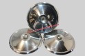 LOT DE 3 ENJOLIVEURS DE ROUE INOX Ø 220MM...CITROEN 2CV AZ 2CV 6
