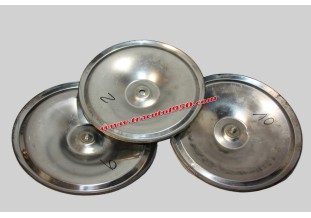 LOT DE 3 ENJOLIVEURS DE ROUE INOX Ø 220MM...CITROEN 2CV AZ 2CV 6
