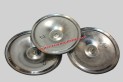 LOT DE 3 ENJOLIVEURS DE ROUE INOX Ø 220MM...CITROEN 2CV AZ 2CV 6