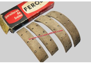 JEU DE GARNITURES DE FREIN ARRIERES FERODO 121128B...SIMCA TALBOT 1000 RALLYE 1100 Ti