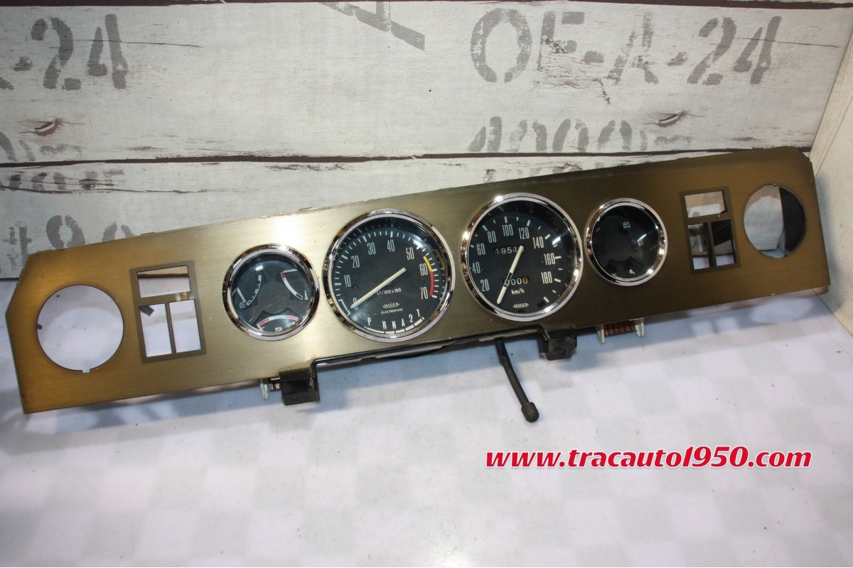 TABLEAU DE BORD JAEGER 4 CADRANS 12V...RENAULT R16 TX AUTOMATIQUE