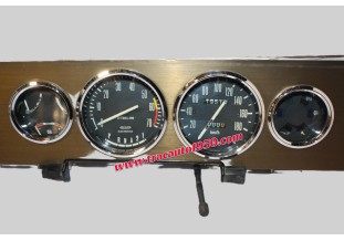 TABLEAU DE BORD JAEGER 4 CADRANS 12V...RENAULT R16 TX AUTOMATIQUE