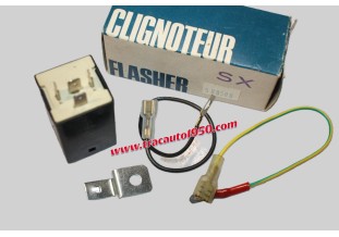 CENTRALE CLIGNOTANTE ELECTRONIQUE 12V 36W SOPARTEX SX 500500...AUTOS ANCIENNES