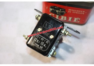 REGULATEUR CIBIE 12V 15A TYPE A8 POUR DYNAMOS 12V...CITROEN CHENARD DELAHAYE FORD PEUGEOT TALBOT