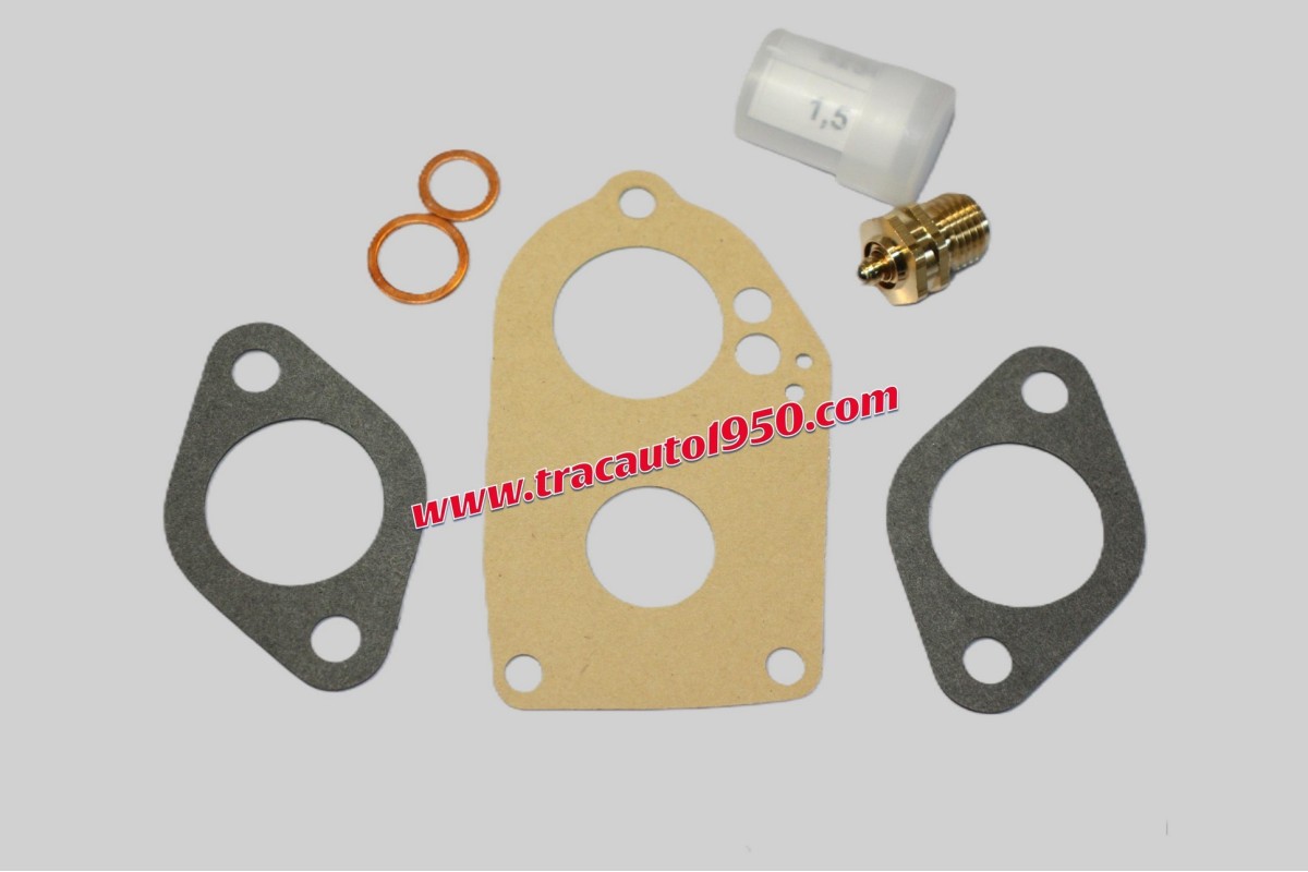 POCHETTE CARBURATEUR SOLEX 22 ICBT ...RENAULT 4CV JUVA 4 DAUPHINE
