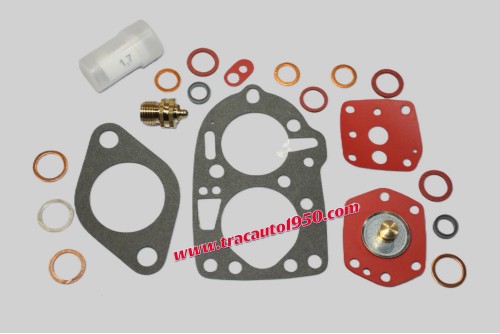 POCHETTE CARBURATEUR SOLEX 32 PBICA ...TRACTION HY DS 203 403 404 ARONDE DAUPHINE FLORIDE