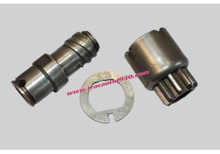 ENSEMBLE POUR LANCEUR A BARILLET BENDIX PIGNON 9 DENTS...PEUGEOT 202 BH 202 UH