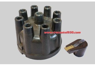 KIT TETE/ROTOR FORD 469530 POUR ALLUMEUR FORD 8 CYL ...FORD V8 MUSTANG MERCURY EDSEL...