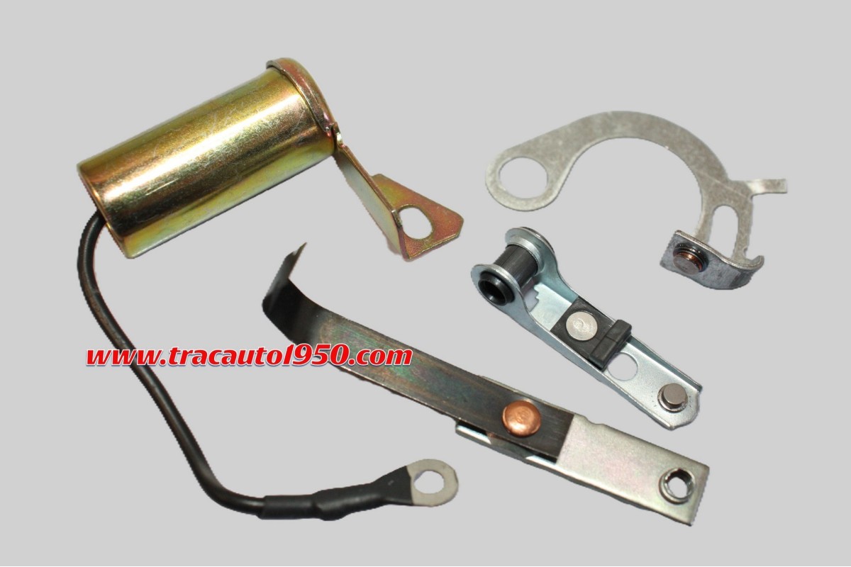 KIT RUPTEURS/CONDENSATEUR 609110 POUR ALLUMEUR DUCELLIER...2CV 4/6 ...