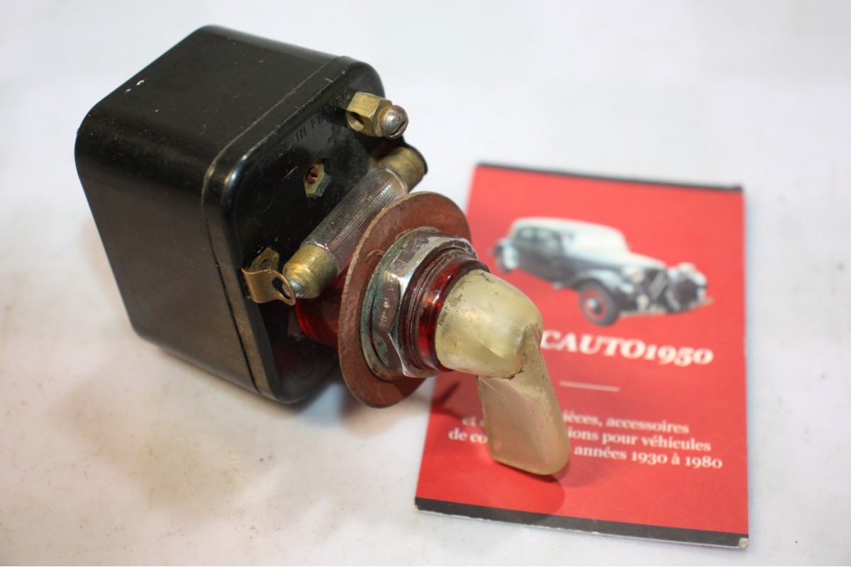 COMMUTATEUR DE CLIGNOTANT 6V SCINTEX CTX ...CITROEN 2CV AUTOS DIVERSES