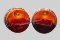 PAIRE DE FEUX AR D/G SEV MARCHAL D/G 4407/4412...SIMCA TALBOT 1000 1200 1300 1500 MATRA DJET