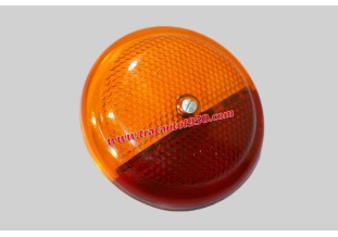 CABOCHON DE FEU ARRIERE BICOLORE HELLA K 13231 Ø 90MM ...AUTOS CAMIONS TRACTEURS DIVERS