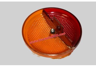 CABOCHON DE FEU ARRIERE BICOLORE HELLA K 13231 Ø 90MM ...AUTOS CAMIONS TRACTEURS DIVERS