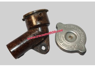 GOULOTTE DE REMPLISSAGE DE RADIATEUR D'EAU Ø/32mm + BOUCHON AC DELCO 280/RC4..DAUPHINE FLORIDE