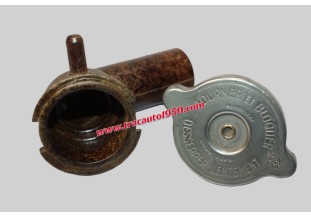 GOULOTTE DE REMPLISSAGE DE RADIATEUR D'EAU Ø/32mm + BOUCHON AC DELCO 280/RC4..DAUPHINE FLORIDE