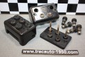 LOT DE 2 BORNIERS MARCHAL POUR 5 FUSIBLES SPECIAUX...CAMIONS BERLIET SAVIEM