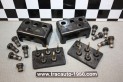 LOT DE 2 BORNIERS MARCHAL POUR 5 FUSIBLES SPECIAUX...CAMIONS BERLIET SAVIEM