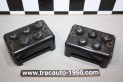 LOT DE 2 BORNIERS MARCHAL POUR 5 FUSIBLES SPECIAUX...CAMIONS BERLIET SAVIEM