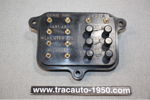 BORNIER DE RACCORDEMENT  POUR ECLAIRAGE/KLAXON 16 BORNES...AUTOS TRACTEURS CAMIONS ANCIENS
