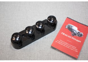 BARRETTE DE CONNEXION 4 BORNES...CITROEN TRACTION C4 AUTOS ANCIENNES DIVERSES