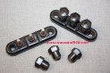 PAIRE DE BARRETTES DE CONNEXION 3 BORNES...CITROEN TRACTION C4 AUTOS ANCIENNES DIVERSES