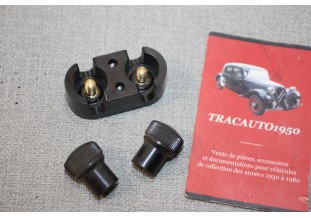BARRETTE DE CONNEXION 2 BORNES...CITROEN TRACTION C4 AUTOS ANCIENNES DIVERSES