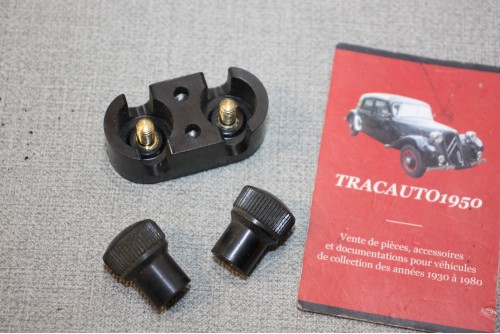 BARRETTE DE CONNEXION 2 BORNES...CITROEN TRACTION C4 AUTOS ANCIENNES DIVERSES