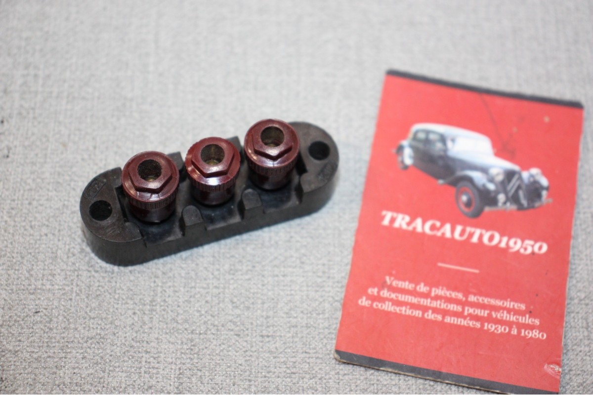 BARRETTE DE CONNEXION DAV 3 BORNES...CITROEN TRACTION C4 AUTOS ANCIENNES DIVERSES