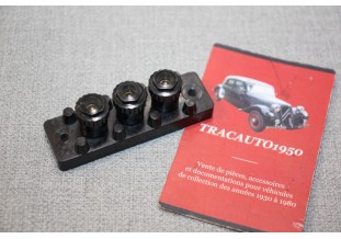 BARRETTE DE CONNEXION DAV 3 BORNES...CITROEN TRACTION C4 AUTOS ANCIENNES DIVERSES