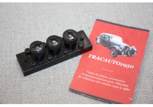 BARRETTE DE CONNEXION DAV 3 BORNES...CITROEN TRACTION C4 AUTOS ANCIENNES DIVERSES