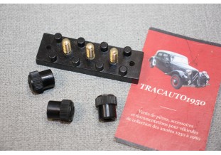 BARRETTE DE CONNEXION DAV 3 BORNES...CITROEN TRACTION C4 AUTOS ANCIENNES DIVERSES
