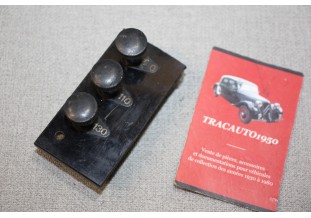 BARRETTE DE CONNEXION 3 BORNES 0/110/130...AUTOS TRACTEURS ANCIENS DIVERS