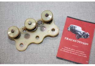 BORNIER A FUSIBLES 3 BORNES 3 FUSIBLES PEUGEOT...PEUGEOT 203 403 404 D3A D4A D4B